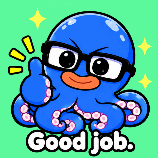 Good job.